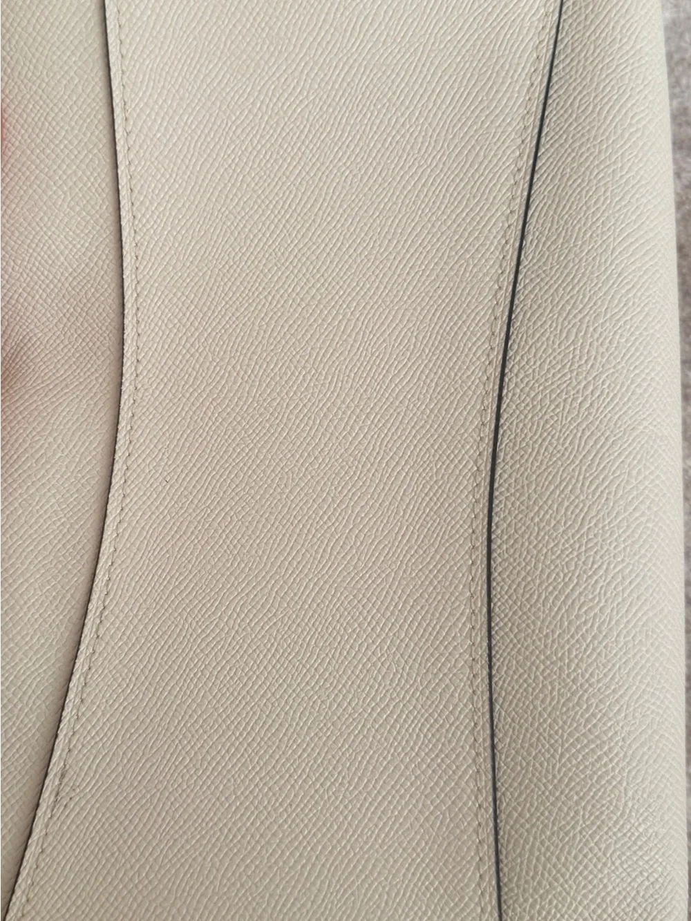 Coach Chalk Pebble Leather Dome Satchel with Gold Hardware